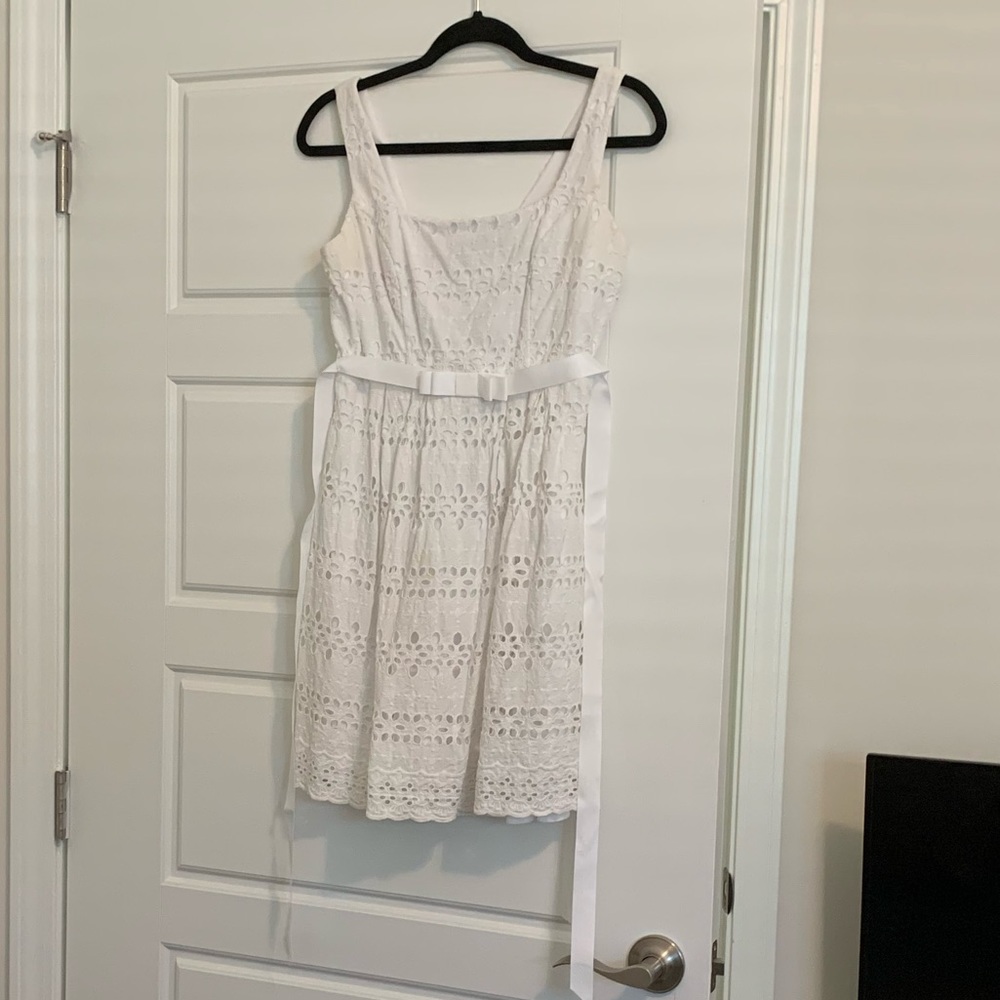 White spring dress